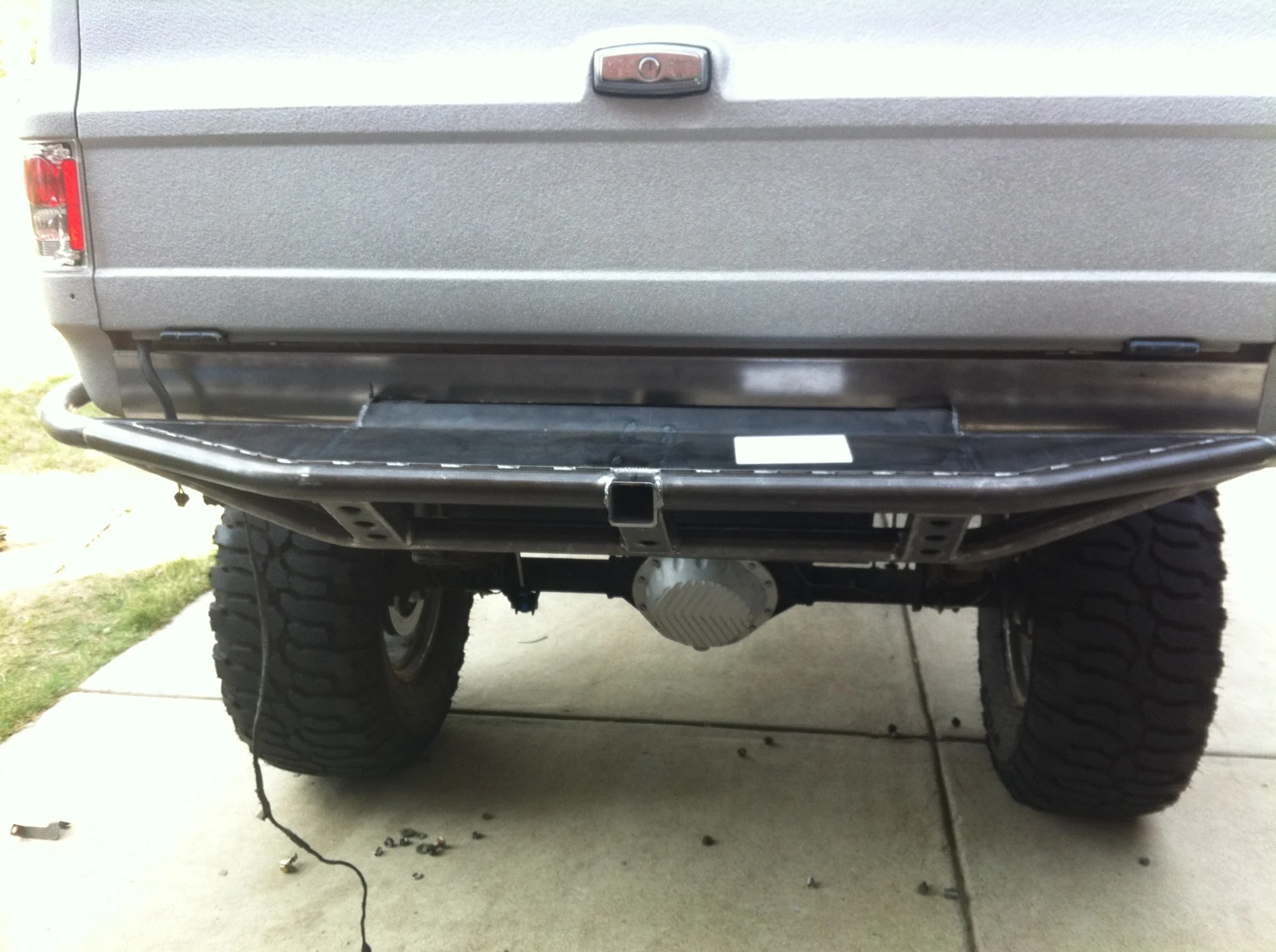 K5 rear bumper and tow hitch